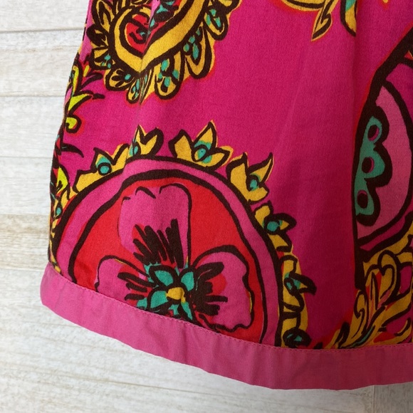 Lilly Pulitzer Girls Bella Paisley Skirt Size 6-7 - Picture 3 of 10